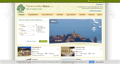 Desktop Screenshot of casasruralesalava.com