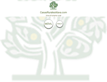 Tablet Screenshot of casasruralesalava.com